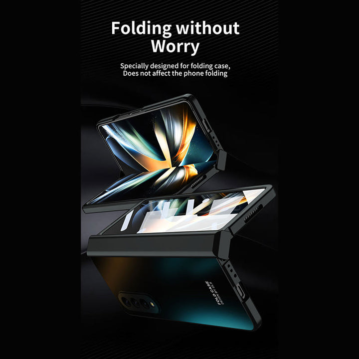 Handyhülle für Samsung Z Fold, einfarbig, sturzsichere Hülle