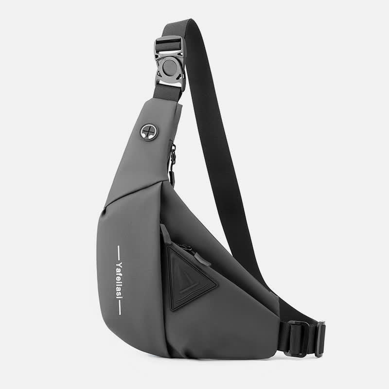 Leichte Schultertasche für unterwegs, Unisex, tragbare, lässige Umhängetasche
