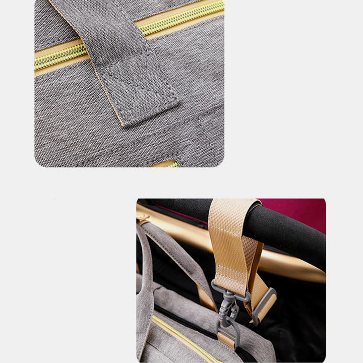 Mama-Tasche für den täglichen Gebrauch im Freien, tragbare, faltbare Kinderbett-Freizeit-Mama-Tasche