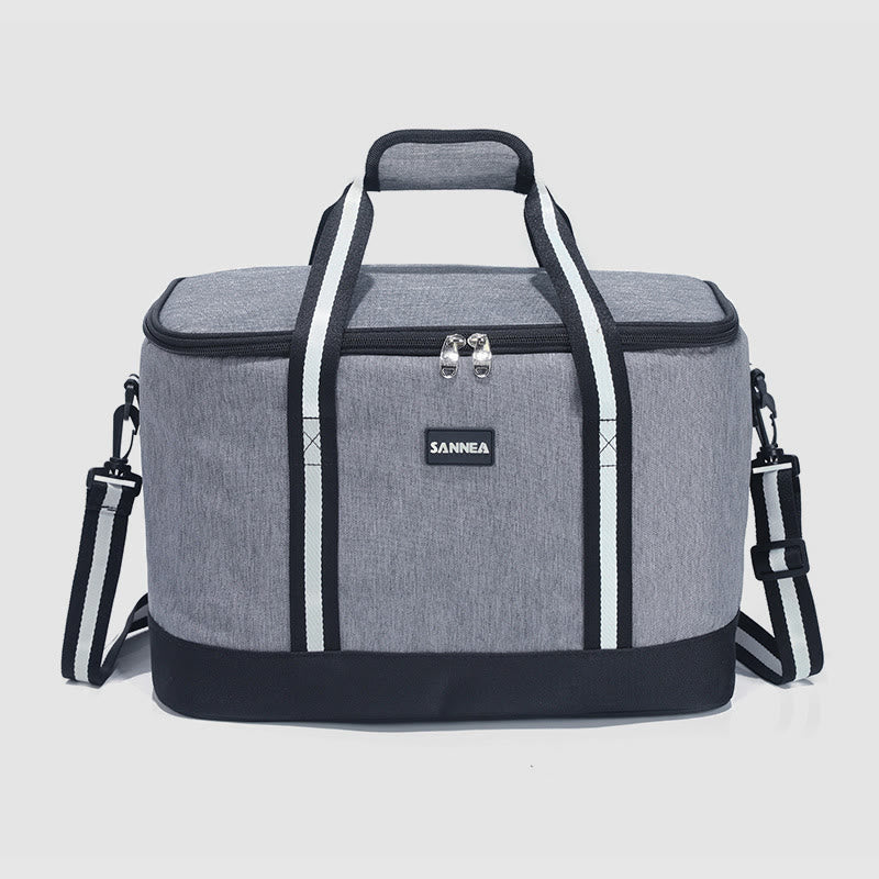 Kühltasche für Picknick im Freien, hält warm und kalt, Campingtasche