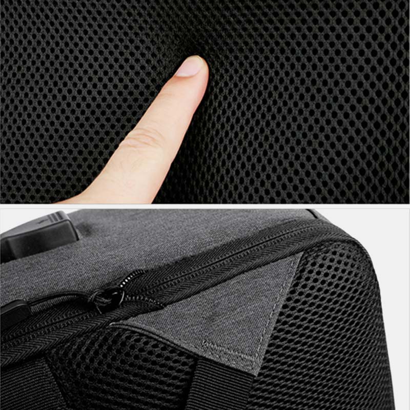 Leichter, schwerer, weiter tragbarer Business-Rucksack mit großer Kapazität und USB-Ladeanschluss