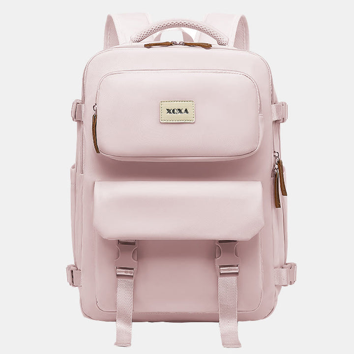 Rucksack für Damen, große Kapazität, minimalistischer Reise-Laptop-Tagesrucksack aus Nylon