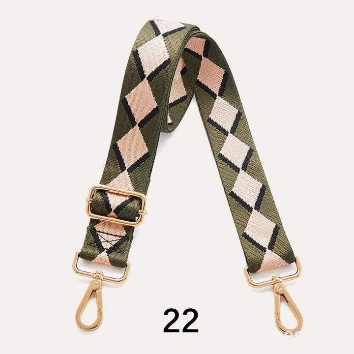 Ersatz verstellbare Crossbody Geldbörse Riemen Streifen breit