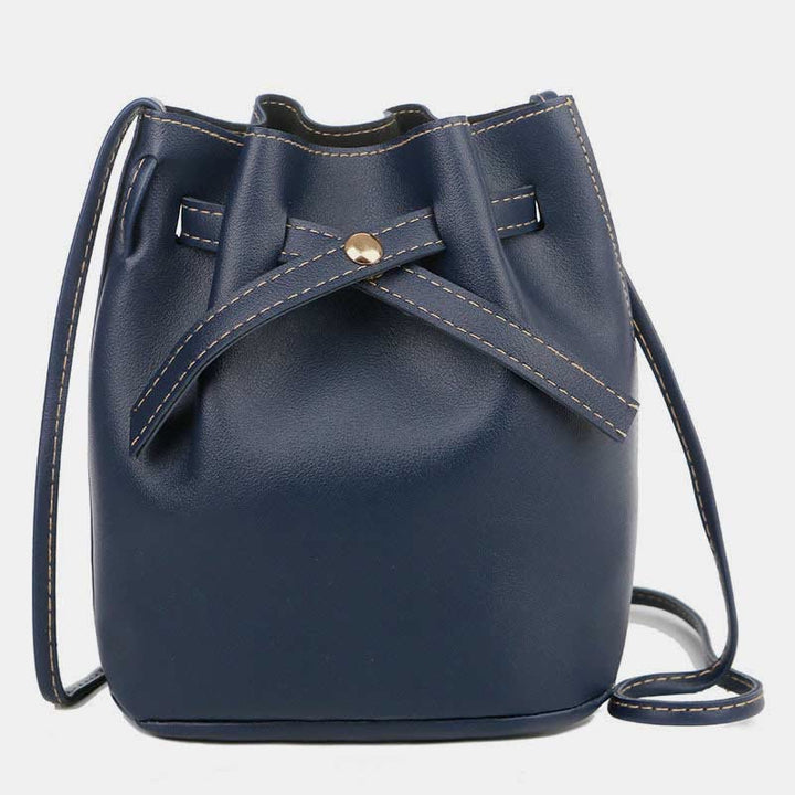 Umhängetasche für Damen aus PU-Leder, minimalistische Schultertasche für den täglichen Gebrauch