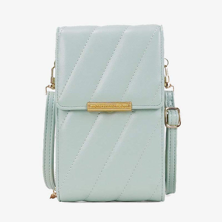 Kleine Crossbody-Handy-Geldbörse für Damen, klassische Handytasche