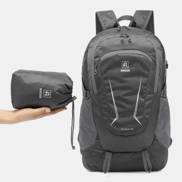 Packbarer Wanderrucksack, wasserabweisend, leichter Tagesrucksack, faltbarer Reiserucksack