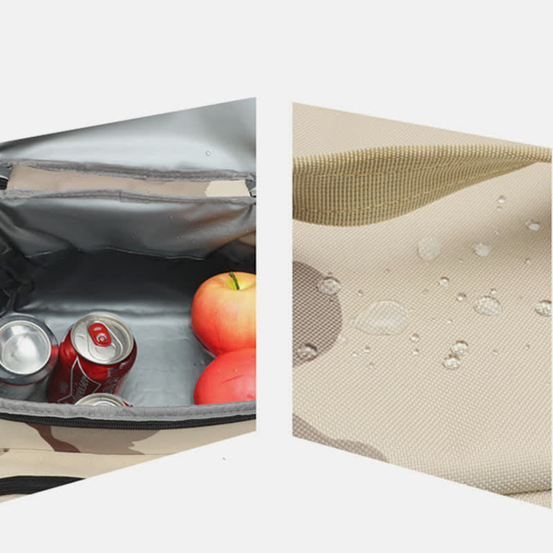 Taktische Isoliertasche für den Außenbereich, tragbare Lunchtasche, Handtasche mit Umhängegurt