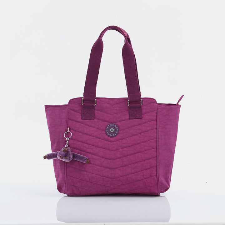 Nylon-Tragetasche für Damen, wasserdicht, groß, gesteppt, Schultertasche, Handtasche