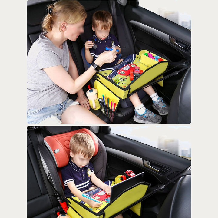 Kinder-Reisetablett fürs Auto mit Tragegurt