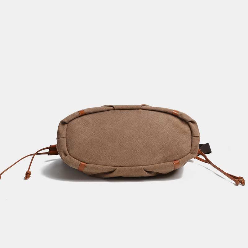 Vintage Casual Hobo Bag Canvas Tägliche Schultertasche Shopper Handtasche