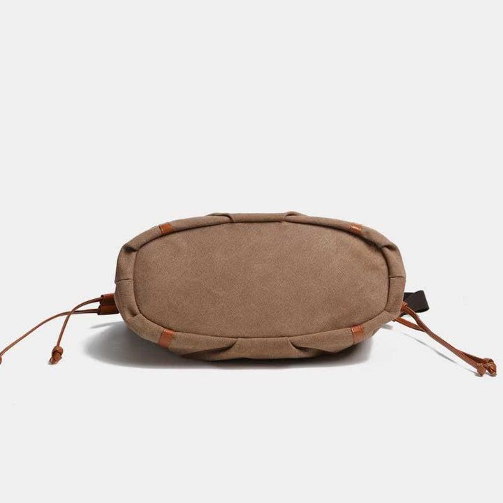 Vintage Casual Hobo Bag Canvas Tägliche Schultertasche Shopper Handtasche