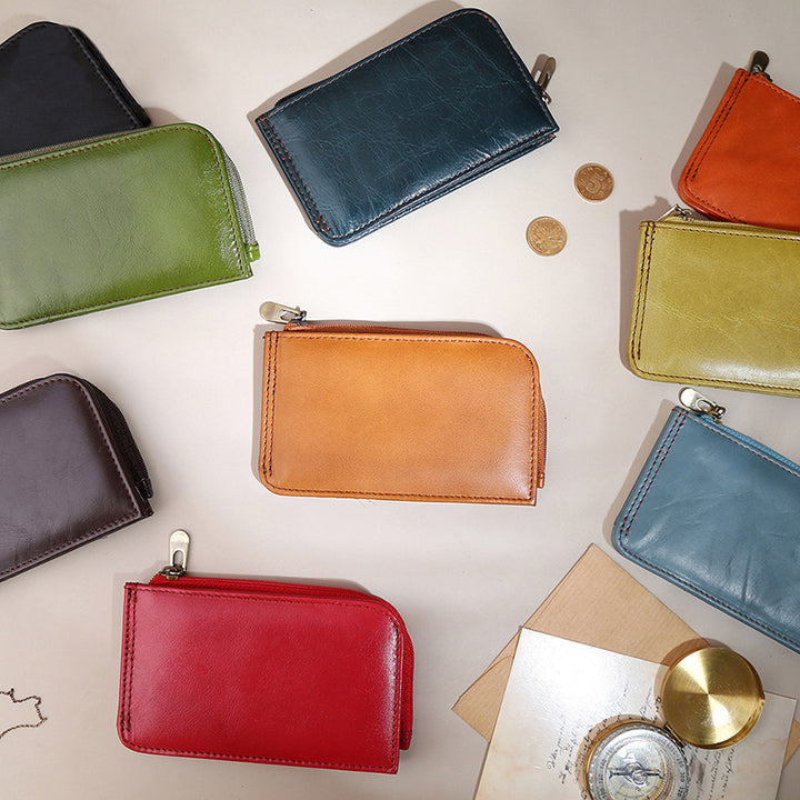 RFID-Diebstahlschutz Vintage-Geldbörse Kartenhalter