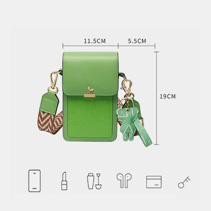 Kleine Smartphone-Umhängetasche, Kartenhalter, Frauen, Mini-Telefon-Geldbörsen, Brieftasche