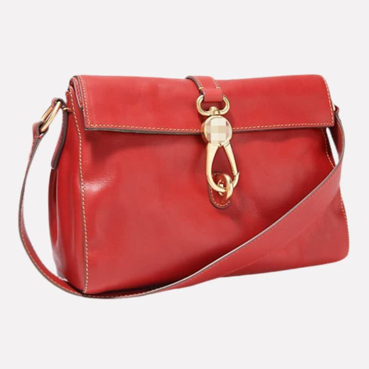Modische Lederhandtasche für Damen, klein, lässig, Umhängetasche