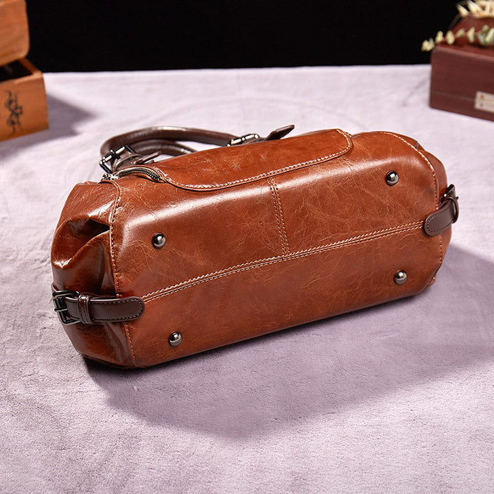Luxus-Tragetasche im Vintage-Stil mit großem Fassungsvermögen