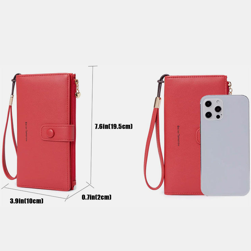 Touchscreen Große Kapazität Handy Tasche Geldbörse
