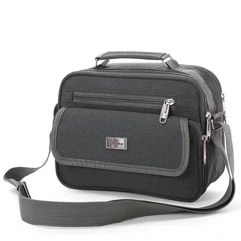Unisex Dreifach-Fach Leichte Handtasche Geldbörse Reise Business Umhängetasche