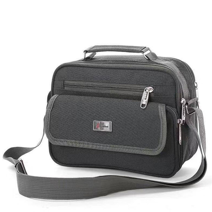 Unisex Dreifach-Fach Leichte Handtasche Geldbörse Reise Business Umhängetasche