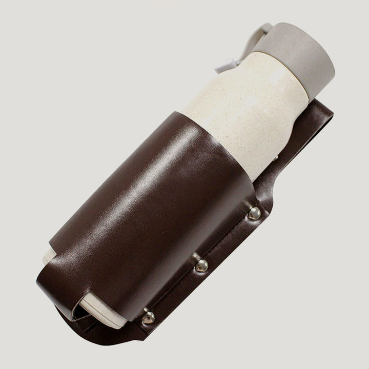 Retro PU Bier Holster Gürteltasche EDC Fit Soda Dose