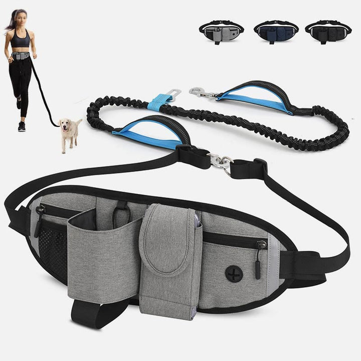 Multifunktionale Hüfttasche zum Laufen, wasserdicht, Hundeleine, Sportpaket