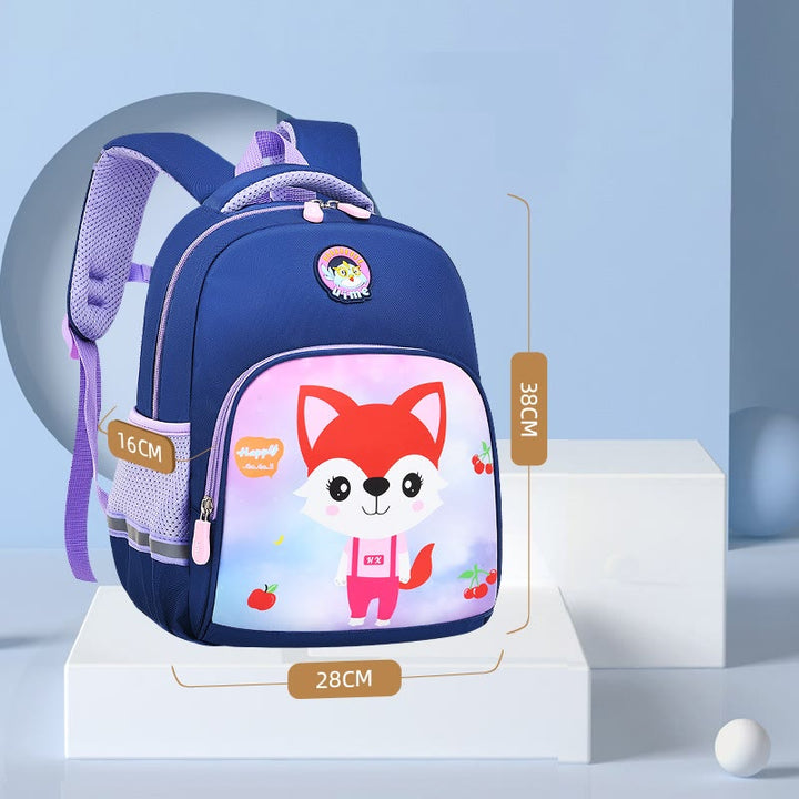 Rucksack für Kinder mit Cartoon-Charakter-Druck, leichter Oxford-Schulrucksack