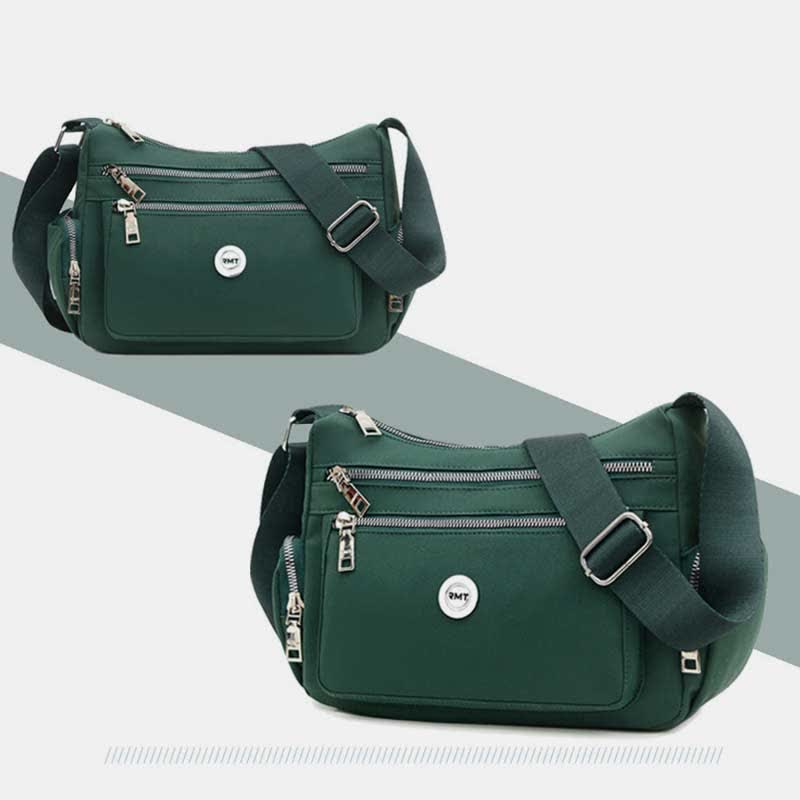 Umhängetasche mit mehreren Taschen für Damen, leicht, geräumig, Schultertasche