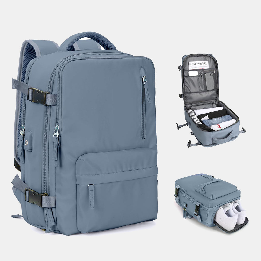 Rucksack mit mehreren Taschen für Frauen und Mädchen, Reise-Laptop-Rucksack, College-Büchertasche