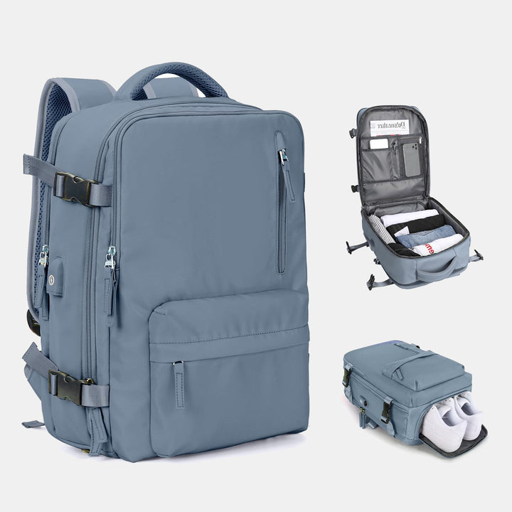 Rucksack mit mehreren Taschen für Frauen und Mädchen, Reise-Laptop-Rucksack, College-Büchertasche