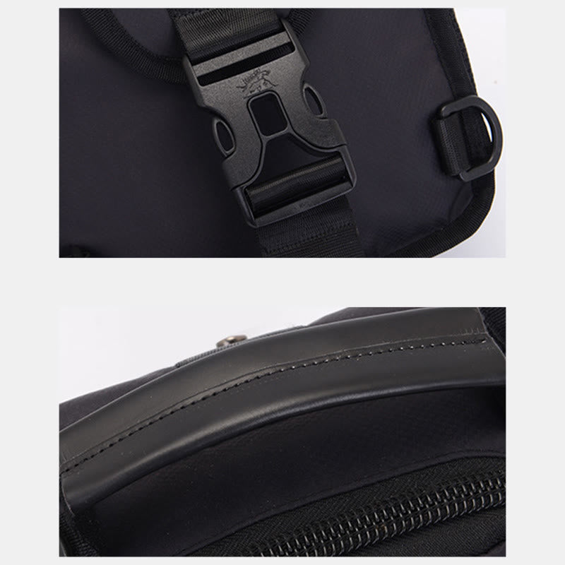 Schultertasche für Herren, multifunktionaler, lässiger Umhängerucksack für Outdoor-Sportarten
