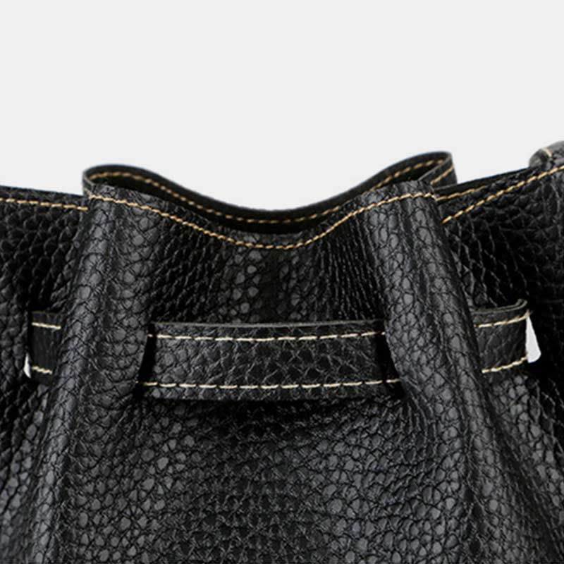 Umhängetasche für Damen aus PU-Leder, minimalistische Schultertasche für den täglichen Gebrauch