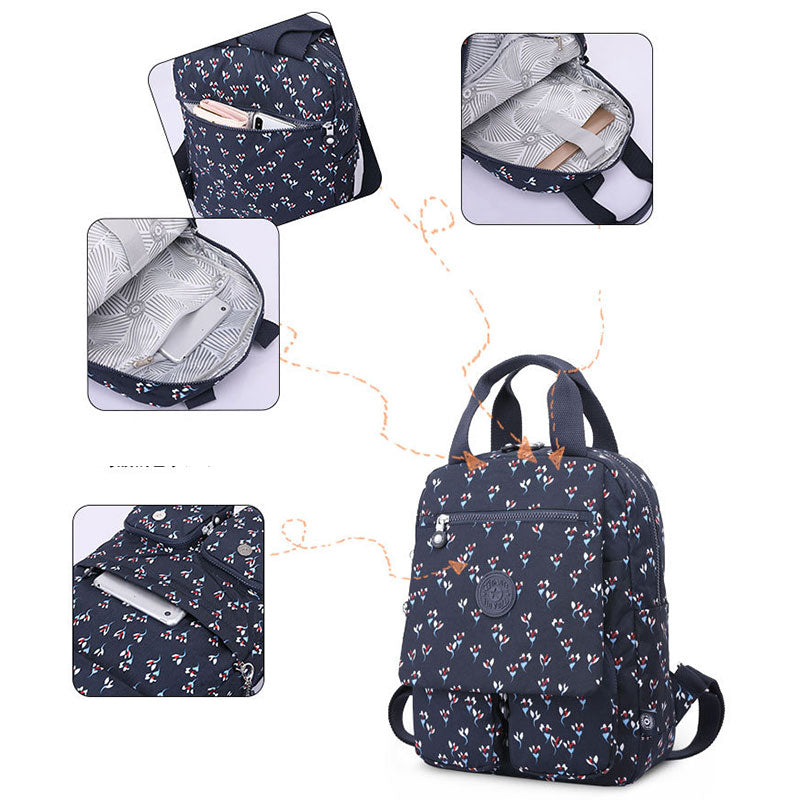 Lässiger Rucksack für Damen, lässiger Reise-Tagesrucksack mit Tragegriff oben