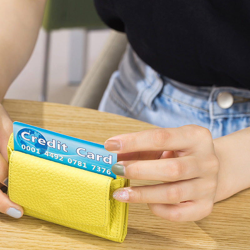 Multifunktions-Mini-Geldbörse mit RFID-Schutz