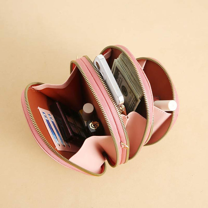 Kleine Umhängetasche, Handy-Geldbörse, Schulter-Handtasche, Kreditkarten-Geldbörse