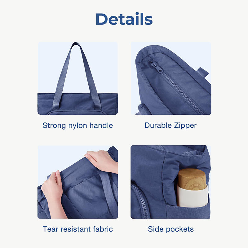 Multifunktionale One Pack Tote für Frauen Yoga Reise leichte Handtasche