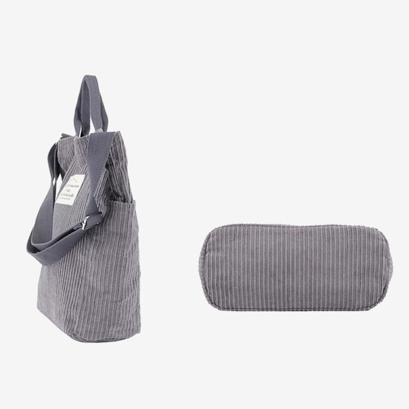 Tragetasche für Damen, Retro, große Reisehandtasche aus Canvas