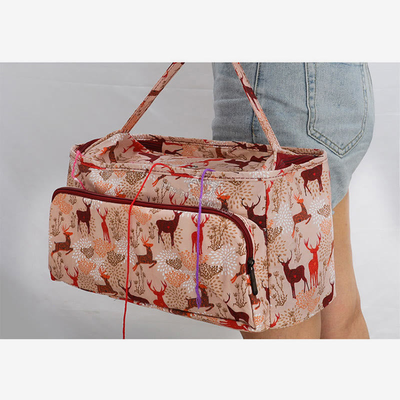 Aufbewahrungstasche für Stricknadeln, Heimfäden, Zubehör, Buggy-Tasche