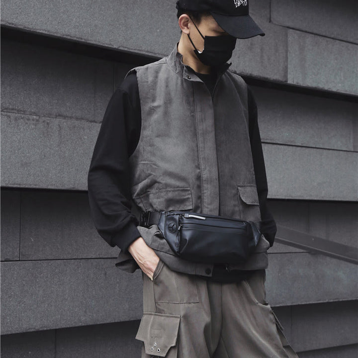 Gürteltasche für Herren, Outdoor-Sport, Nylon, Umhängetasche