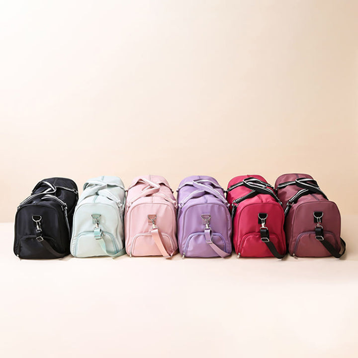 Yoga-Sporttasche für Damen, multifunktionale kurze Reisetasche