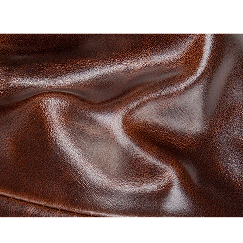 Klassische Sling Bag aus Leder für Herren, Gürteltasche mit verstellbarem Riemen