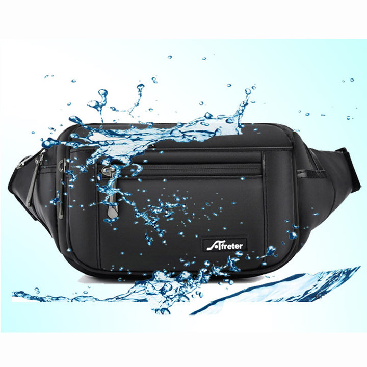 Hüfttasche für Damen und Herren, Brusttasche mit mehreren Taschen, Umhängetasche