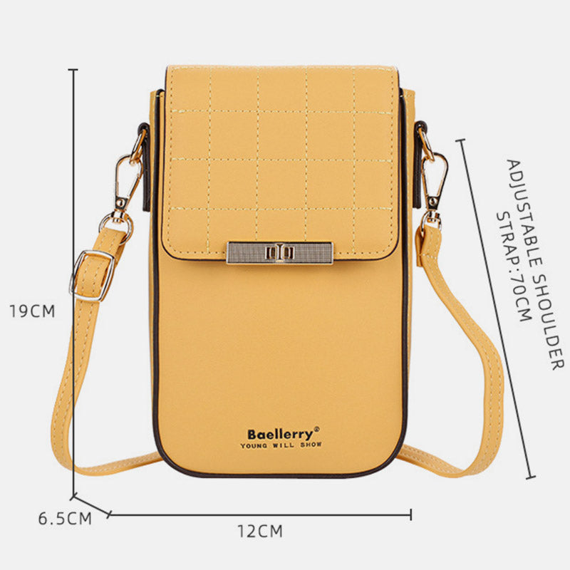 Handytasche mit mehreren Kartenfächern, Umhängetasche