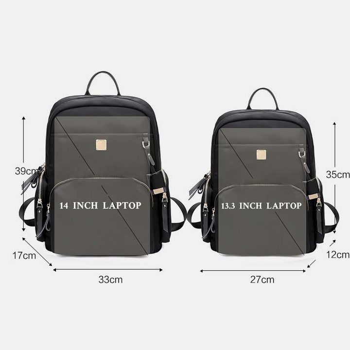 Multifunktionaler Laptop-Rucksack mit mehreren Taschen, leicht, lässig, Tagesrucksack, College-Reiserucksack