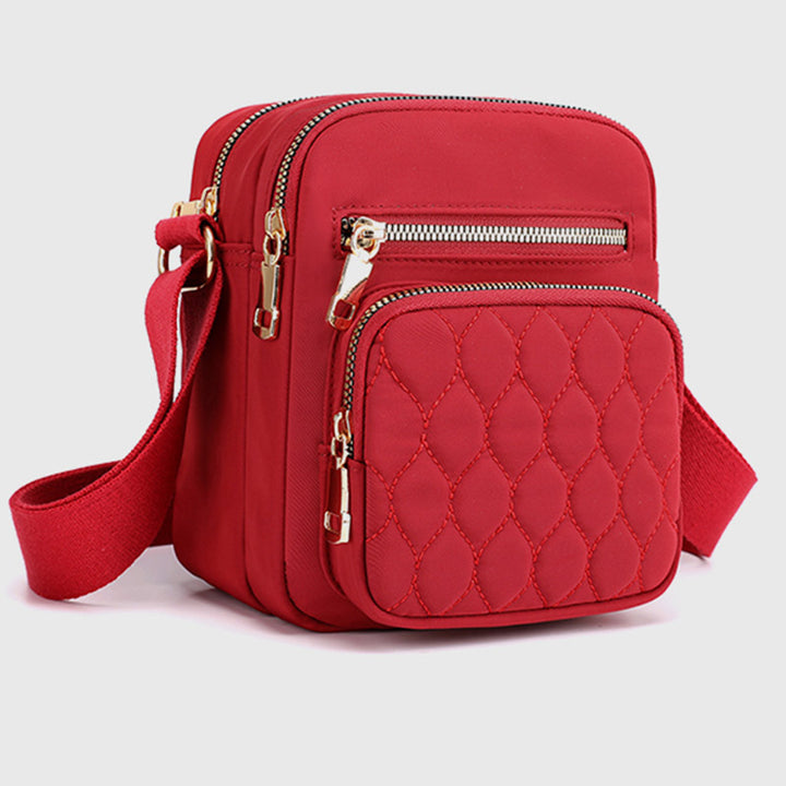Messenger Bag mit großem Fassungsvermögen und mehreren Taschen