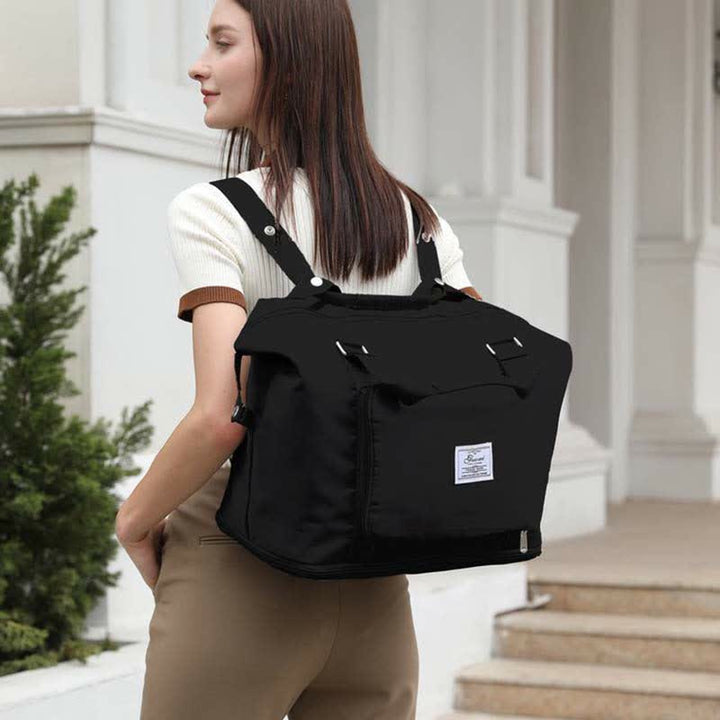 Multifunktionale Reisetasche, Handtasche, große Schultertasche, Rucksack mit Nassfach