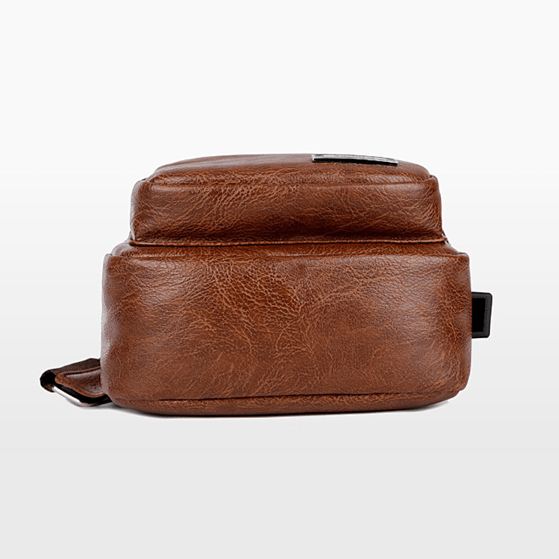 Wasserdichte Schultertasche mit USB-Ladefunktion 