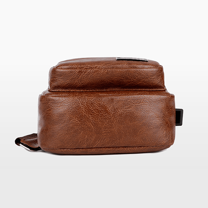 Wasserdichte Schultertasche mit USB-Ladefunktion 