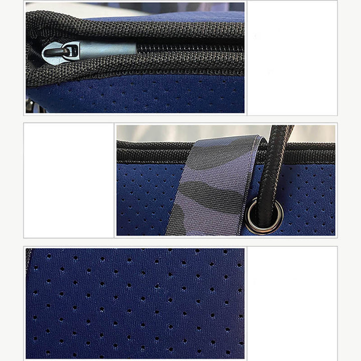 Tragetaschen-Set für Pendler, Rückentasche, breiter Riemen, Schultertasche