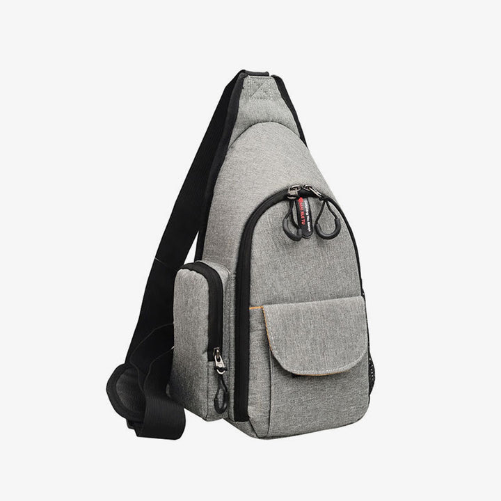 SLR-Digitalkameratasche für den Außenbereich, robuste Brusttasche aus Nylon