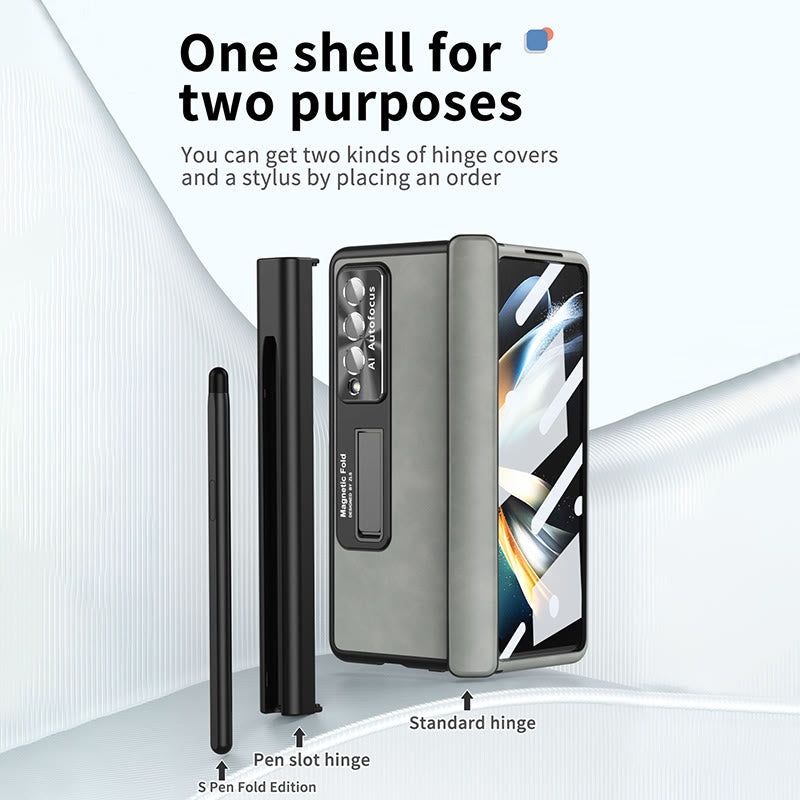 Handyhülle für Samsung Z Fold Zwei Scharniere Mehrfachschutzhülle