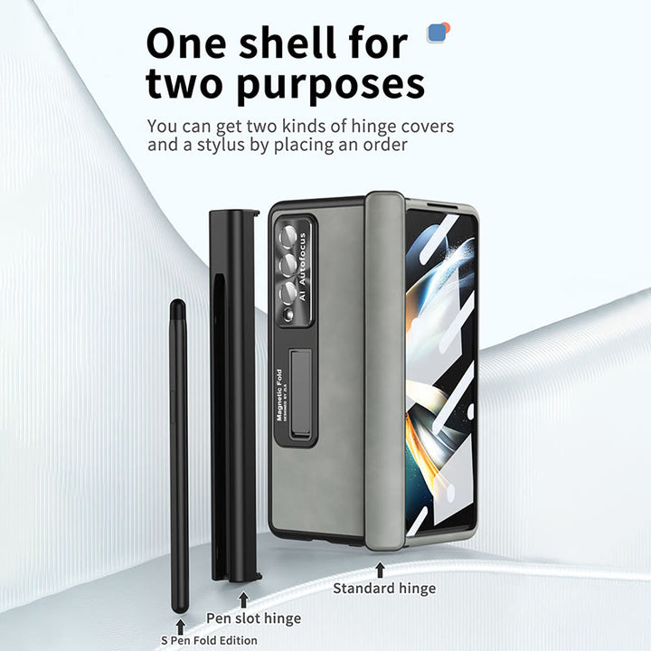 Handyhülle für Samsung Z Fold Zwei Scharniere Mehrfachschutzhülle